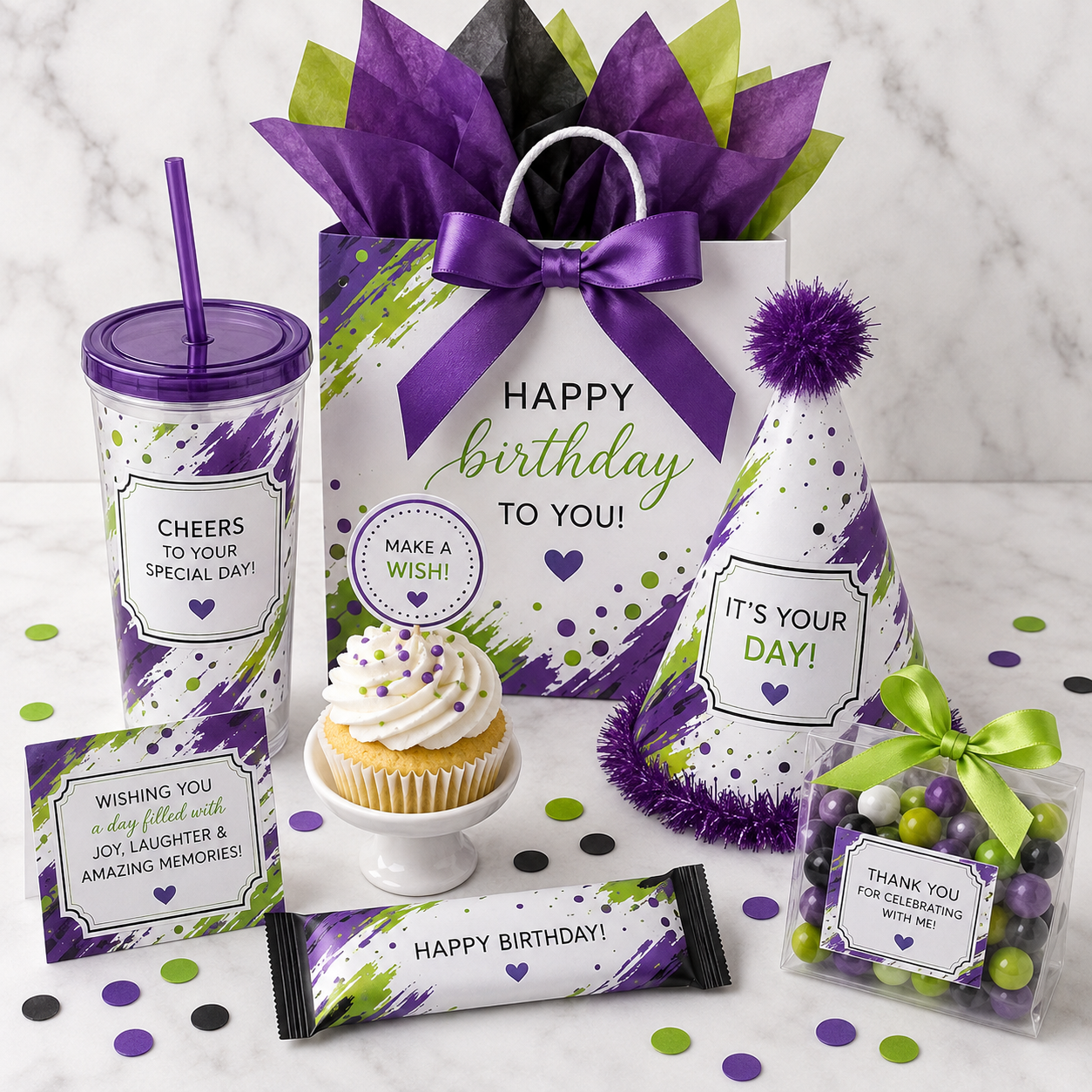 Custom Birthday Celebration Set