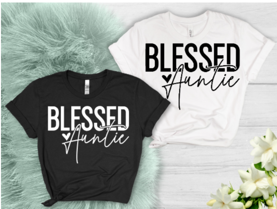 Blessed Auntie- Fun Tee