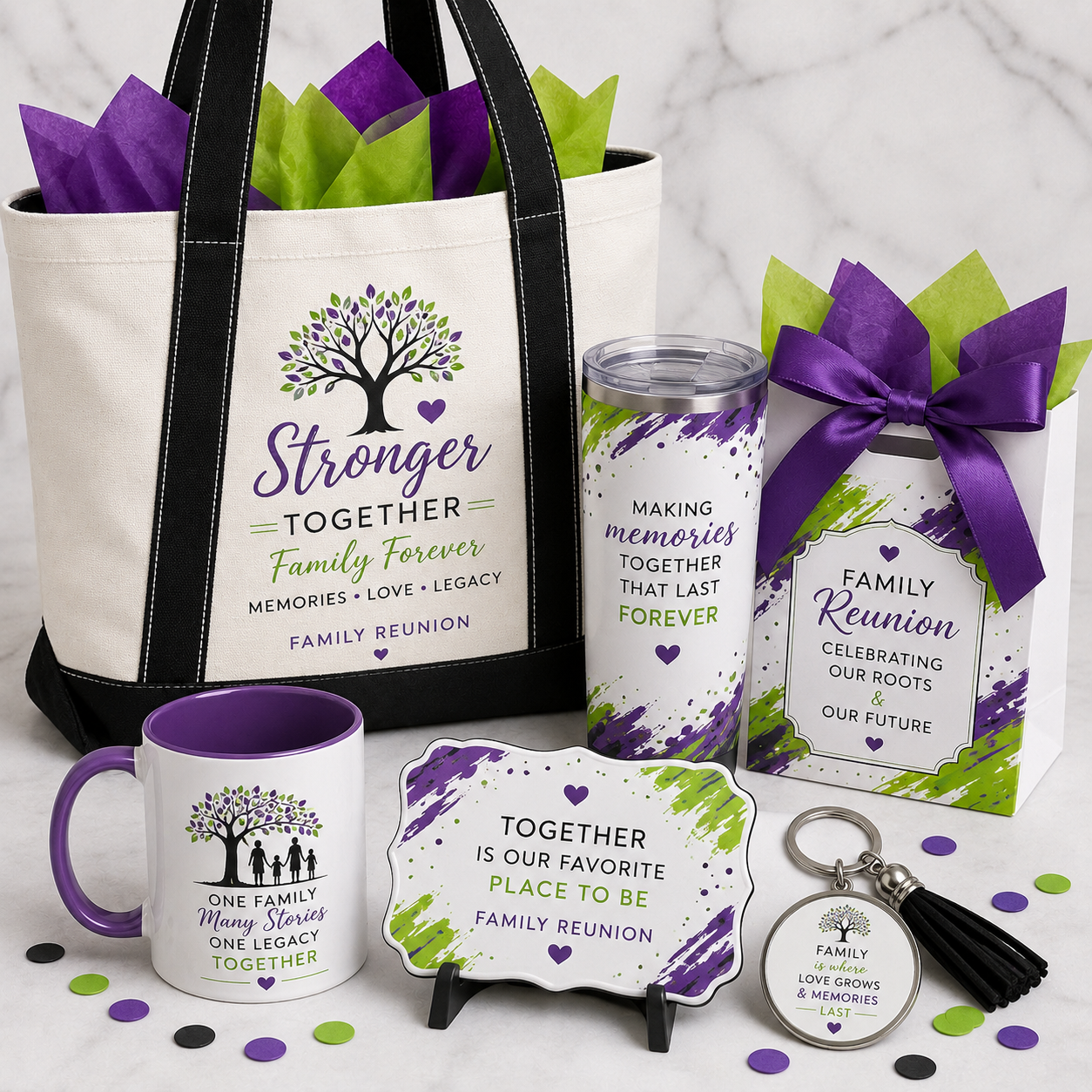 Family Reunion Keepsake Set