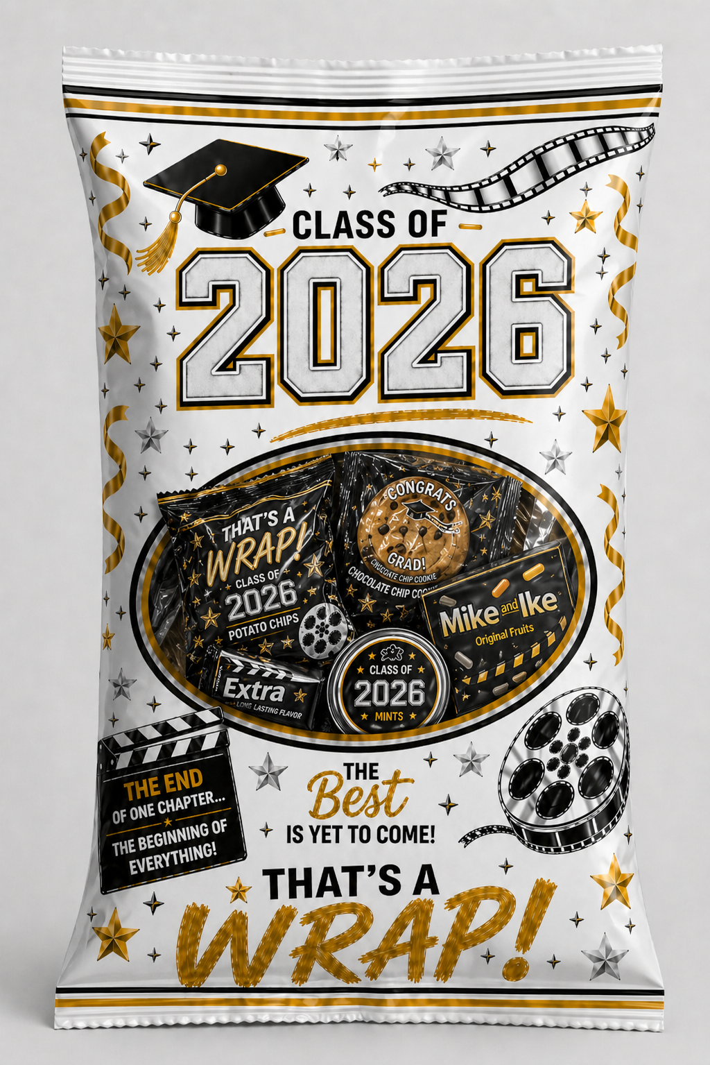 THAT’S A WRAP!  Grad Bag — Class of 2026