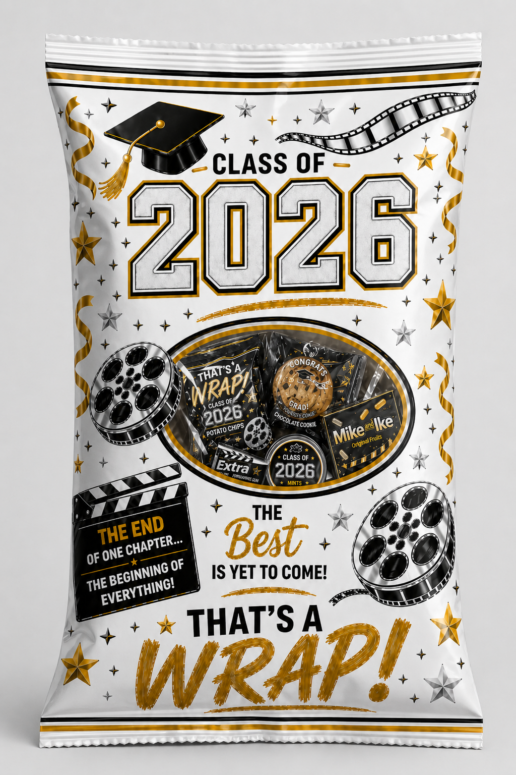 THAT’S A WRAP!  Grad Bag — Class of 2026